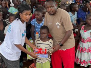 Rendering ahelping hand for term 3 , 2025 for the less privileged children